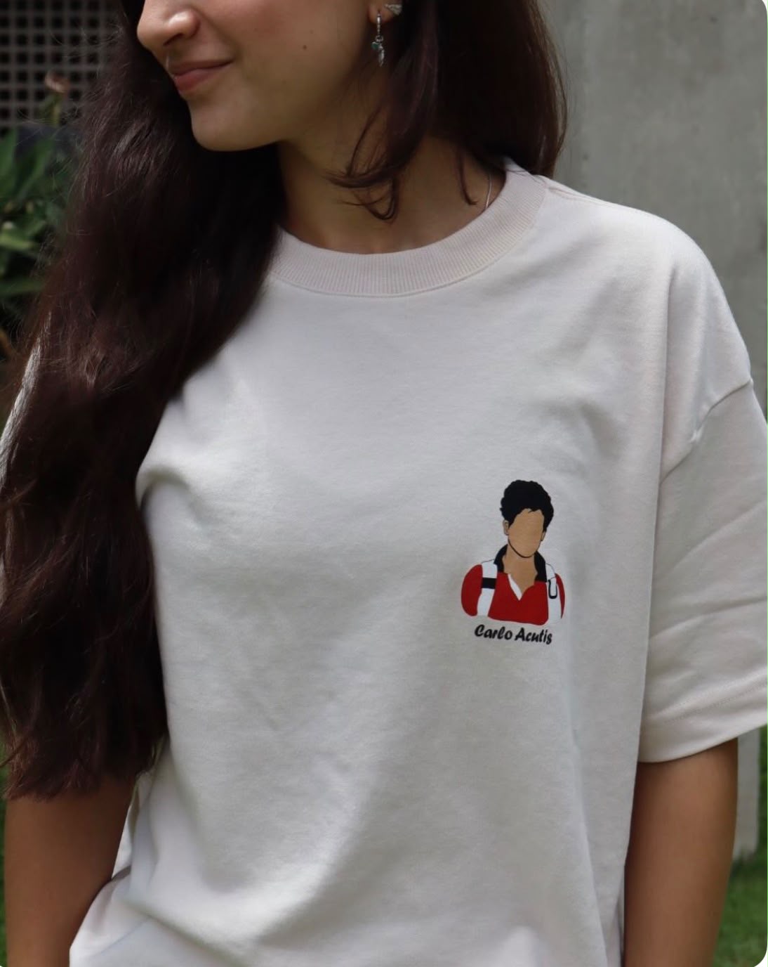 T-Shirt Creme Carlo Acutis